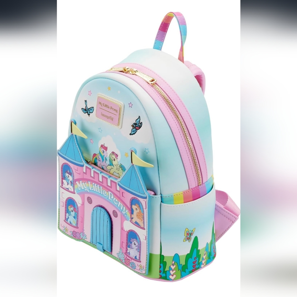 Loungefly: Hasbro - My Little Pony Castle Mini Backpack - Picture 7 of 9